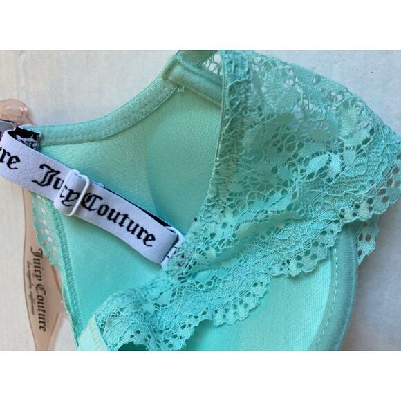 Juicy Couture Sexy Push Up Bra Mint To Be JC2006H - Picture 8 of 9